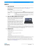 Preview for 9 page of Philips Strand Lighting Operation Manual