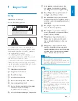 Preview for 5 page of Philips Streamium MCi298
Streamium MCi298/12 User Manual