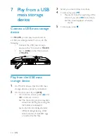 Preview for 30 page of Philips Streamium MCi298
Streamium MCi298/12 User Manual