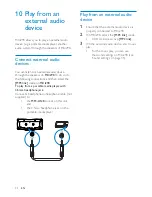 Preview for 34 page of Philips Streamium MCi298
Streamium MCi298/12 User Manual