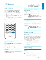 Preview for 35 page of Philips Streamium MCi298
Streamium MCi298/12 User Manual