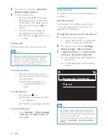 Preview for 36 page of Philips Streamium MCi298
Streamium MCi298/12 User Manual