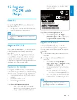 Preview for 39 page of Philips Streamium MCi298
Streamium MCi298/12 User Manual