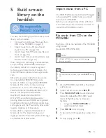 Preview for 14 page of Philips Streamium MCI500H User Manual