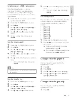 Preview for 28 page of Philips Streamium MCI500H User Manual