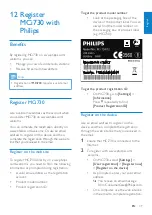 Preview for 39 page of Philips Streamium MCi730 User Manual