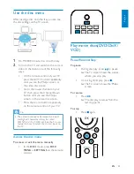 Предварительный просмотр 49 страницы Philips Streamium MCi8080 User Manual