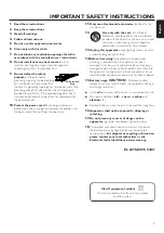 Preview for 3 page of Philips Streamium MX6000i User Manual