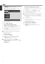 Preview for 34 page of Philips Streamium MX6000i User Manual