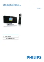 Предварительный просмотр 1 страницы Philips Streamium NP2500/37 User Manual