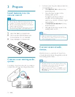 Предварительный просмотр 12 страницы Philips Streamium NP3500 User Manual