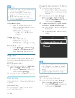 Preview for 34 page of Philips Streamium NP3500 User Manual