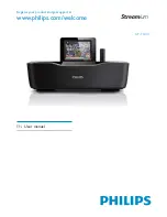 Philips Streamium NP3700 User Manual preview