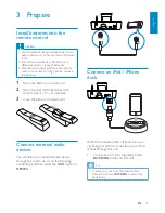 Preview for 14 page of Philips Streamium NP3700 User Manual