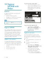 Предварительный просмотр 42 страницы Philips Streamium NP3900 User Manual