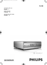 Preview for 1 page of Philips Streamium SL50i Instructions For Use Manual