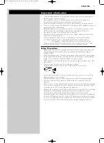 Preview for 8 page of Philips Streamium SL50i Instructions For Use Manual