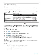 Предварительный просмотр 70 страницы Philips Streamium WACS7500/05 User Manual