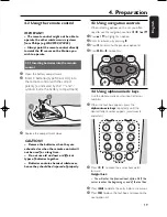 Preview for 19 page of Philips Streamium WAS7000 User Manual