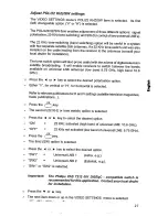 Preview for 29 page of Philips STU 1400 Manual