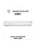 Preview for 1 page of Philips STU 801 Series User Manual