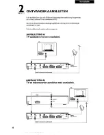 Предварительный просмотр 8 страницы Philips STU330A (Dutch) Manual