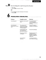 Предварительный просмотр 23 страницы Philips STU330A (Dutch) Manual