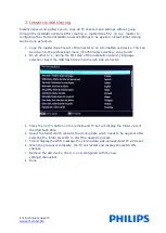 Preview for 4 page of Philips Studio HFL2899 Series Software Upgrade