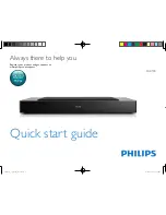 Philips SUB100 Quick Start Manual preview