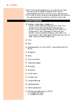 Предварительный просмотр 72 страницы Philips Suncare HB554 Owner'S Manual