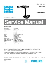 Philips Sunmobile 4S HB 971/A Service Manual preview