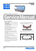 Philips Sunstudio HB590 Service Manual предпросмотр