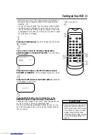 Preview for 11 page of Philips SV2000 SVA106 Owner'S Manual