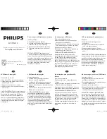 Предварительный просмотр 1 страницы Philips SVC1116/10 User Manual