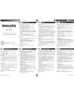 Philips SVC1212/10 Instructions For Use preview