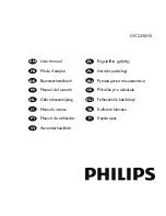 Предварительный просмотр 1 страницы Philips SVC2230/10 User Manual