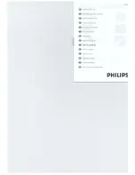 Предварительный просмотр 1 страницы Philips SVC2540/10 Instructions For Use Manual