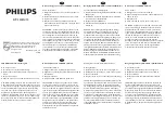 Preview for 1 page of Philips SVC2548G/10 User Manual