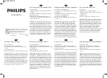 Preview for 1 page of Philips SVC4255G/10 User Manual