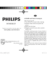 Preview for 1 page of Philips SVC4255G/27 User Manual