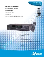 Philips SVD100 Specifications preview