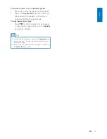 Preview for 19 page of Philips SW100M User Manual