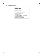 Предварительный просмотр 18 страницы Philips SW170 Manual