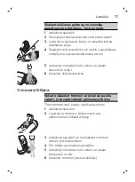 Preview for 77 page of Philips SW3700 Manual