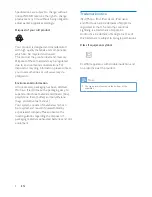 Предварительный просмотр 6 страницы Philips SW750M User Manual