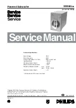 Preview for 1 page of Philips SW968 Service Manual