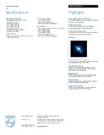 Preview for 2 page of Philips SWA3102W Specification Sheet