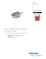 Philips SWA4552W Specifications предпросмотр