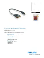 Preview for 1 page of Philips SWA4553W Specifications