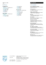 Preview for 2 page of Philips SWA6305 Specifications